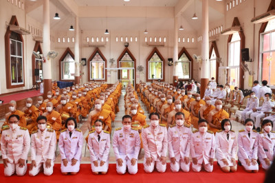 สหกรณ์จังหวัดพิษณุโลก เข้าร่วมพิธีบรรพชาอุปสมบท จำนวน 99 ... พารามิเตอร์รูปภาพ 1