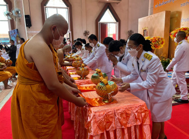 สหกรณ์จังหวัดพิษณุโลก เข้าร่วมพิธีบรรพชาอุปสมบท จำนวน 99 ... พารามิเตอร์รูปภาพ 1